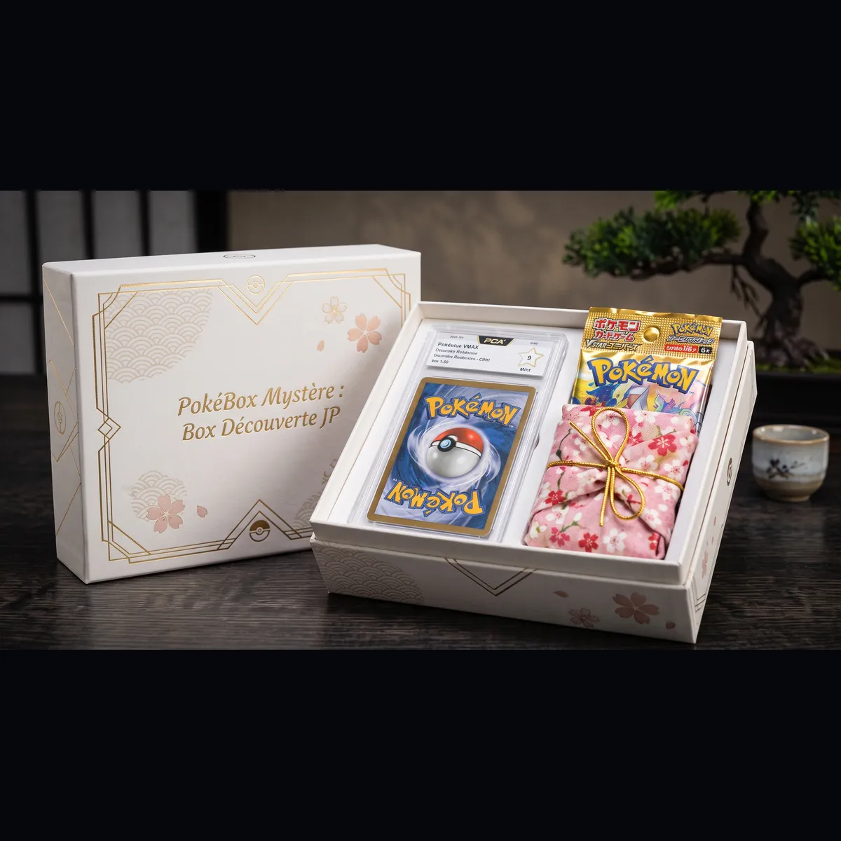 Box Découverte JP PokéBox Mystère - Carte Pokémon gradée japonaise et boosters import Japon